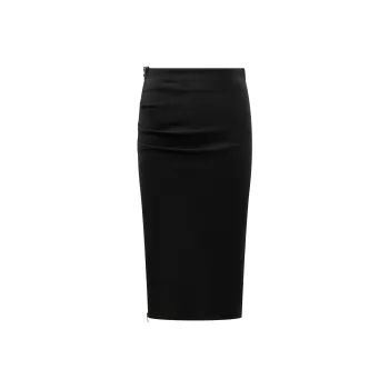 Lanvin Zipped Pencil Skirt