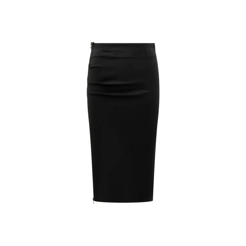 Lanvin Zipped Pencil Skirt-0