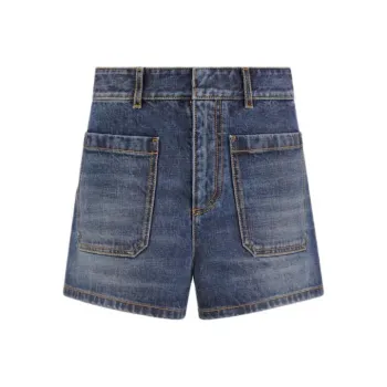 DIOR DIORIVIERA FW24 Denim Shorts Women's Blue
