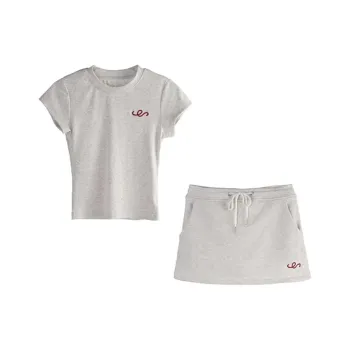 Incolore Skirt Set Women's Gray