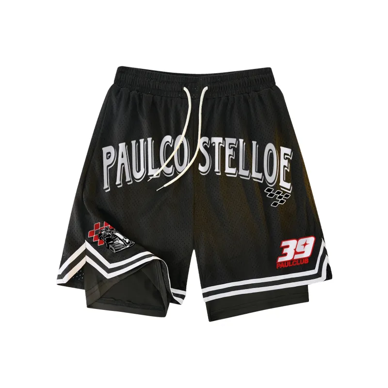 PAUL COSTELLOE Basketball Shorts Unisex-0