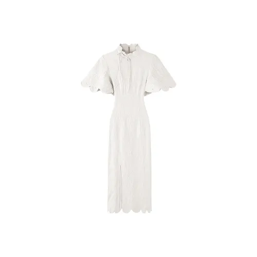 JINYE ORIENTAL Cheongsams Women's Apricot White