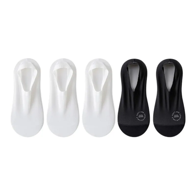 LUYOUYE No Show Socks Men's 5 Pack-10