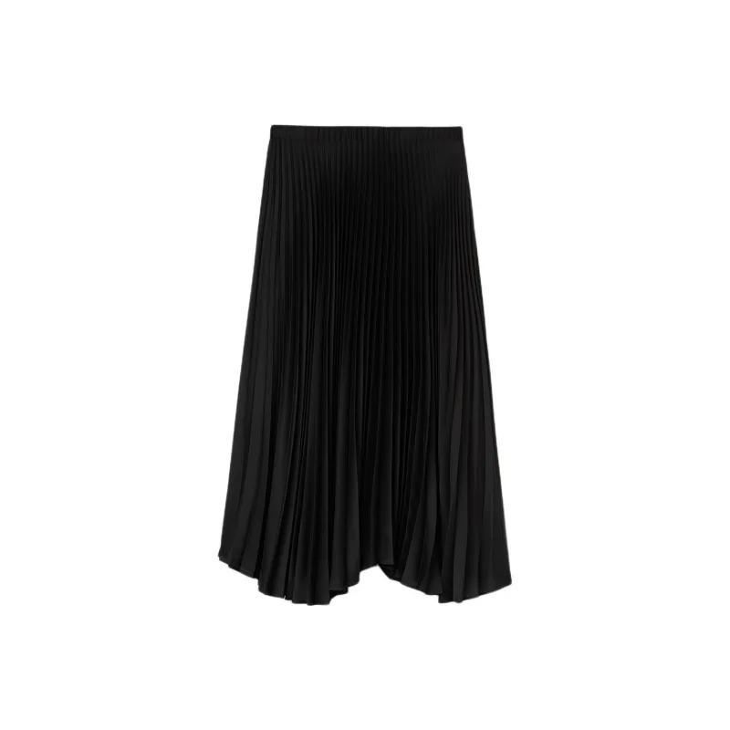 JIL SANDER Pleated Midi Skirt-0