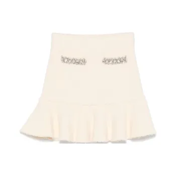 Self portrait Soft Knitted Mini Skirt
