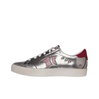 Skechers Glimmer Low Top Skateboard Shoes Women's Silver