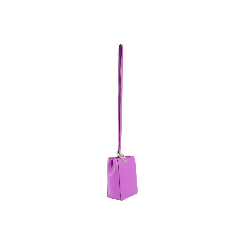 Valentino Sheepskin Shoulder Bag Mini Women's Purple-1