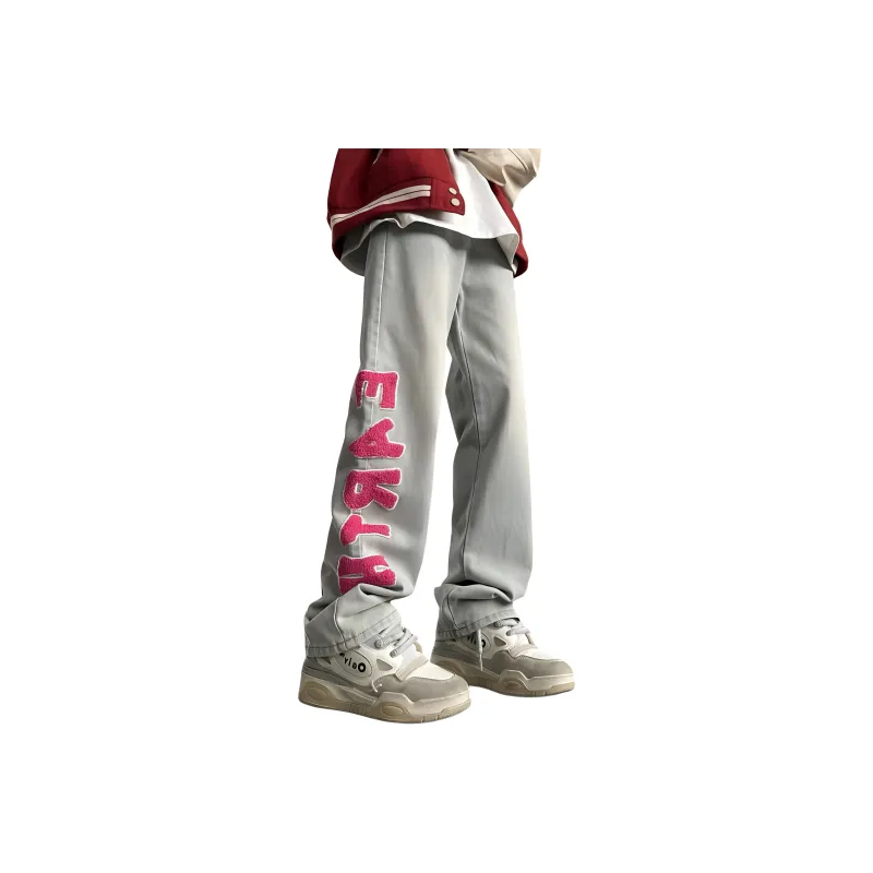 FONDLOOK Jeans Unisex Yellow-1