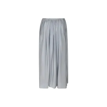 GIORGIO ARMANI Ruched Satin Maxi Skirt