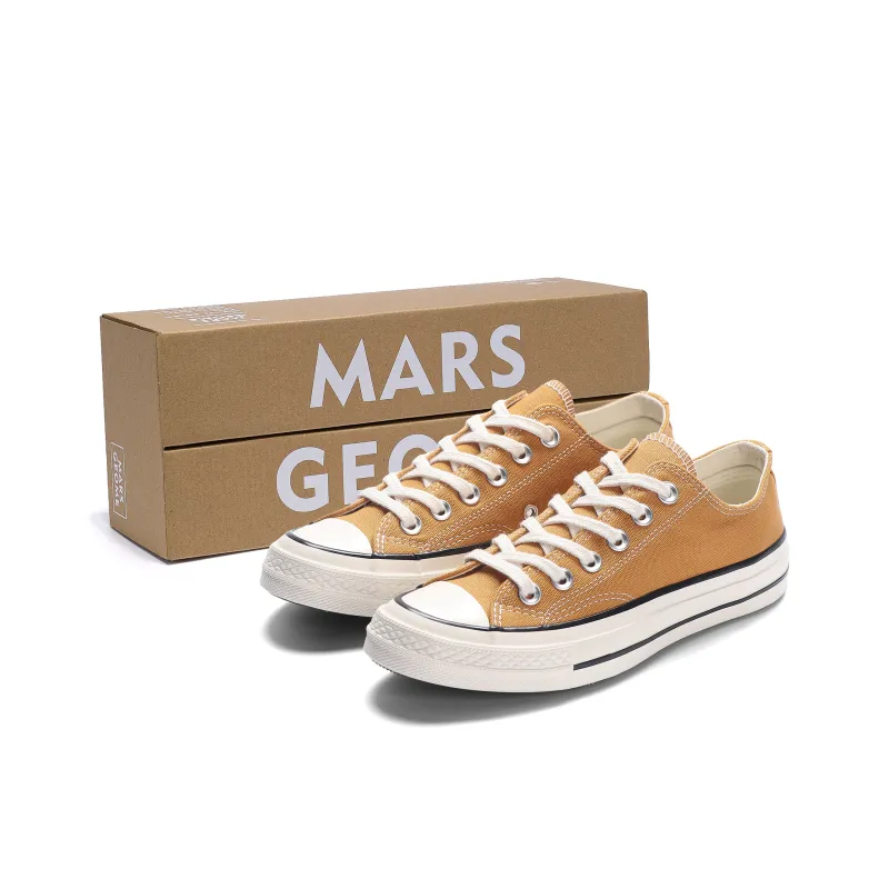 MARS*GEOME Anti Slip Wear Resistant Breathable Lightweight Low Top Canvas Shoes Women's Cherry Blossom Pink-48