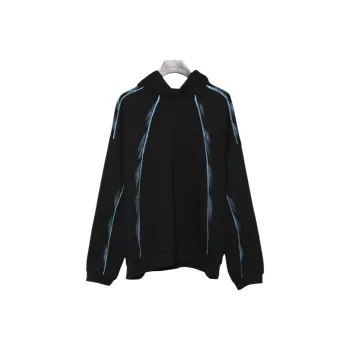 RAYSHOW Sweatshirts Men Black