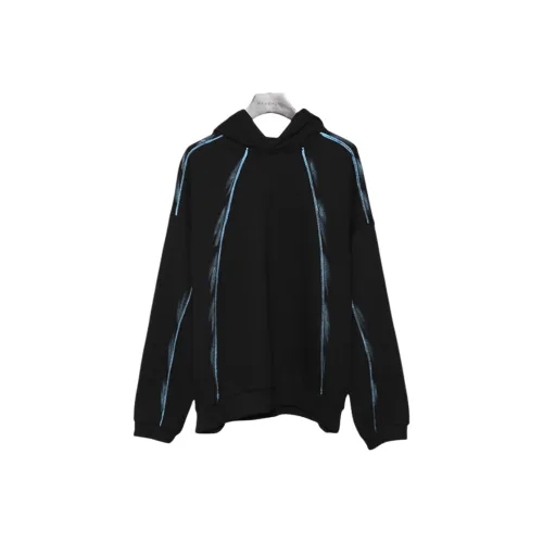RAYSHOW Sweatshirts Men Black