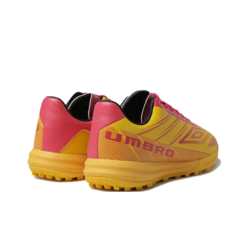 Umbro TF Rubber Broken Studs Cushioning, Wear Resistant Soccer Shoes Unisex Yellow-2