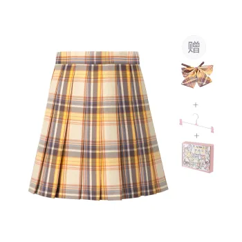 RIMUXINGHE Casual Short Skirts Women's Yellow