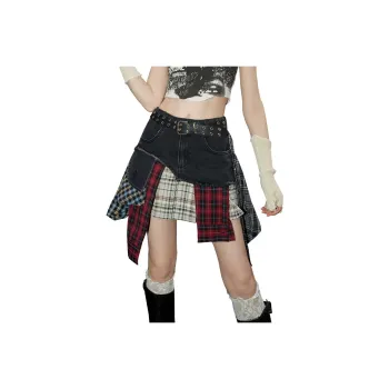 UNIFREE Denim Short Skirts Women's