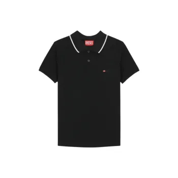 DIESEL Polo Shirts Men Black