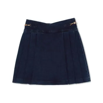 GUESS Denim Short Skirts Women's Dark Blue