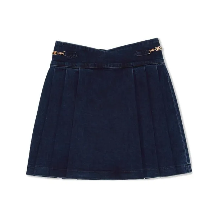 GUESS Denim Short Skirts Women's Dark Blue-0