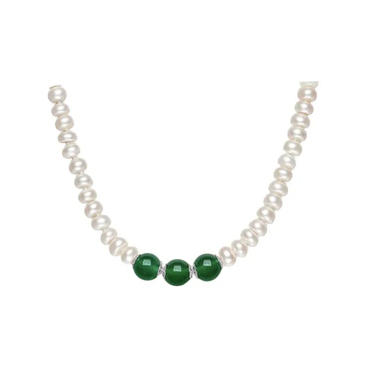 CHINA GOLD Pearl Necklaces Women's-0
