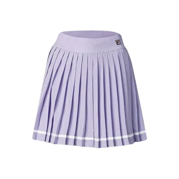 FILA Casual Short Skirts Women's Numbers Lavender