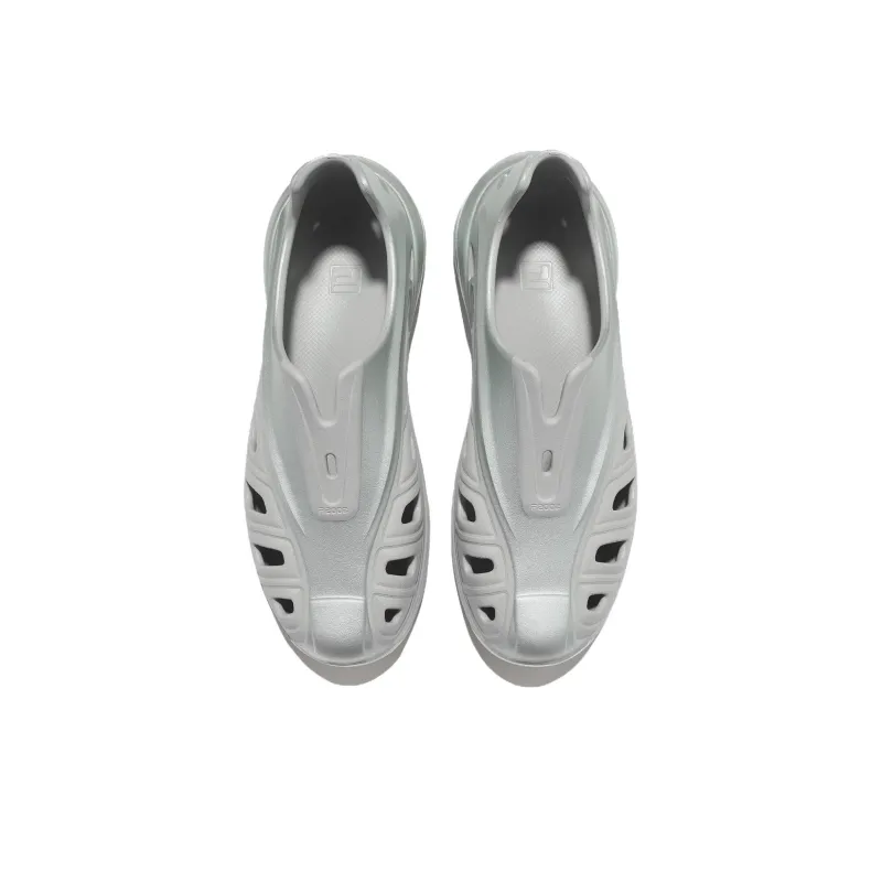 FILA Replica 2002 Clogs Unisex Silver-4