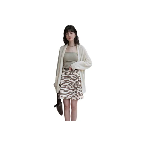 HDFULERN Casual Short Skirts Women's