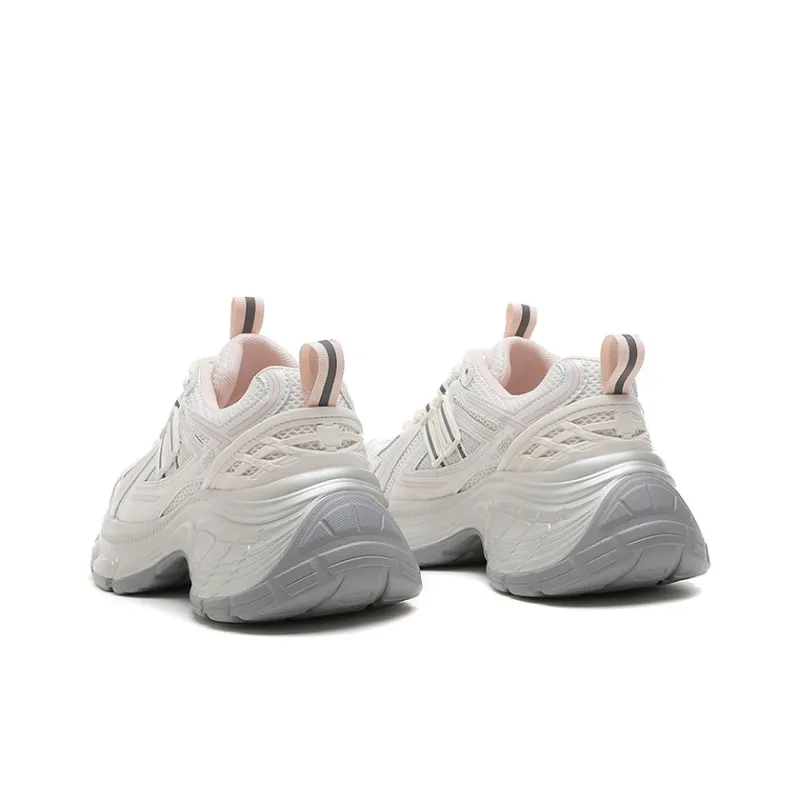 LINGPAO Height Increasing Low Top Chunky Sneakers Women's-8