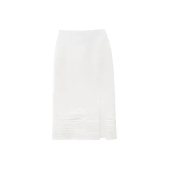 OVV Casual Long Skirt Women's Frost White