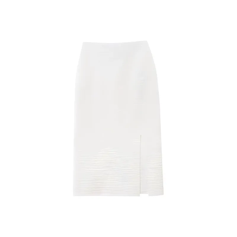 OVV Casual Long Skirt Women's Frost White-0