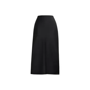 COACH Casual Long Skirt Women's Black