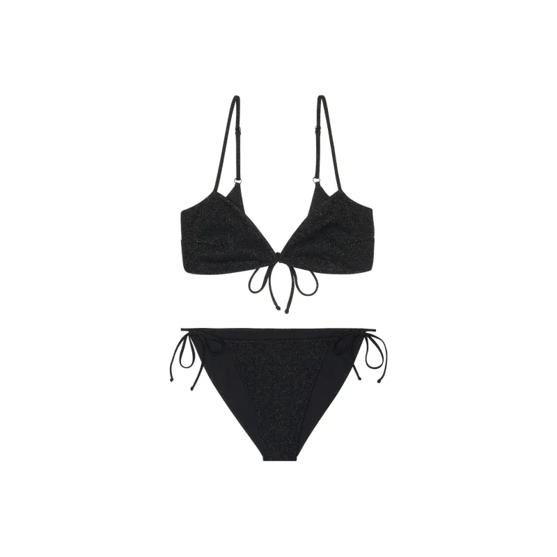 Balenciaga Two-Piece Swimsuits Women's Black-0