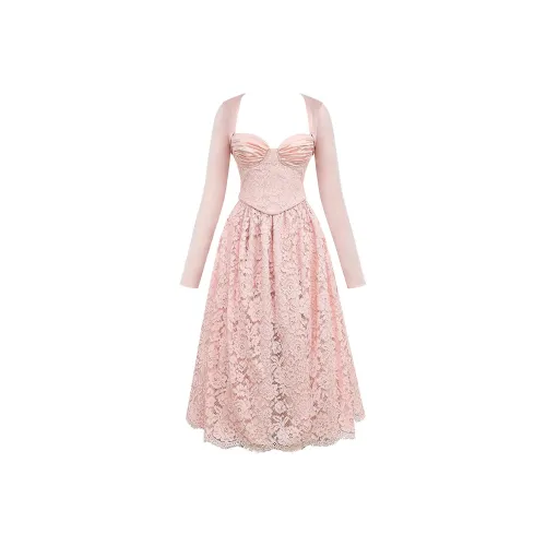 HOUSE OF CB Duchess Skirt Set Women's BALLERINA PINK/Ballet Pink