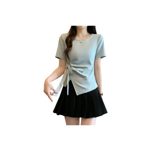 XIANSINIAO Set in Sleeve T Shirt Women's