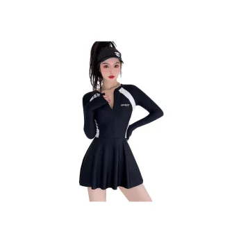 Youyou One Piece Swimsuits Women's Black