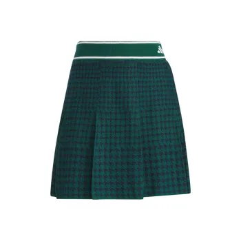 Adidas PRIMEKNIT Casual Short Skirts Women's University Green