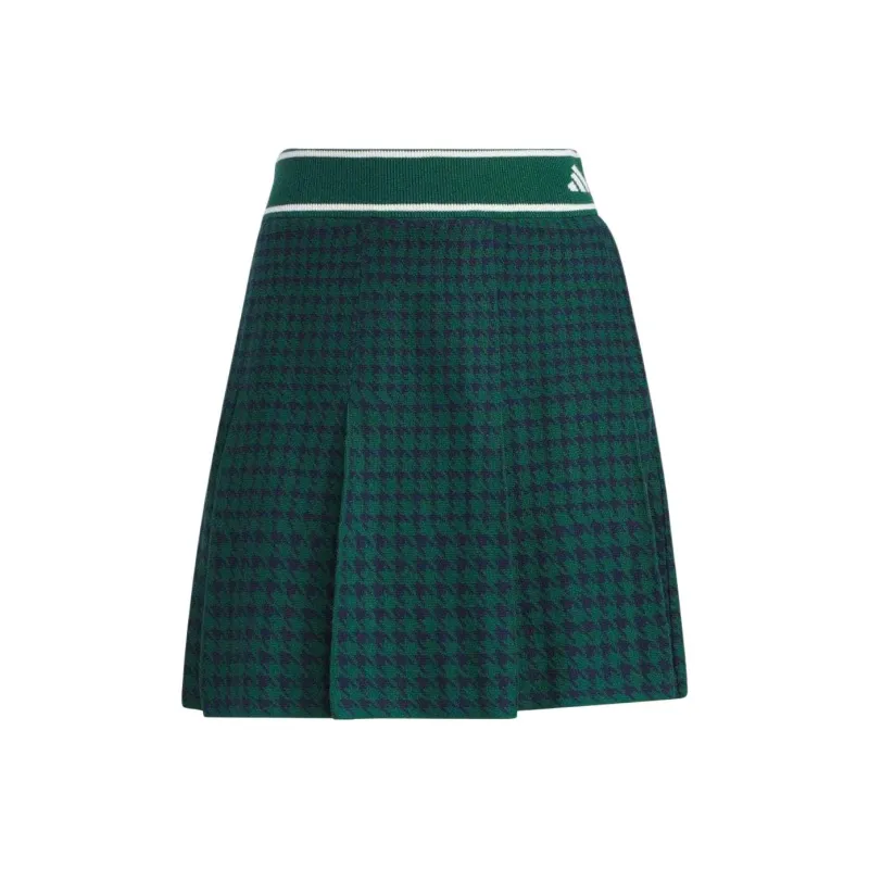 Adidas PRIMEKNIT Casual Short Skirts Women's University Green-0