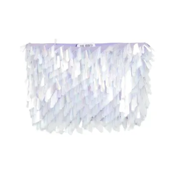 The Attico Opalescent Mini Skirt