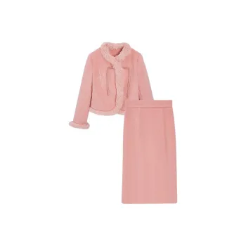 Love To Serve Skirt Set Women's Pink