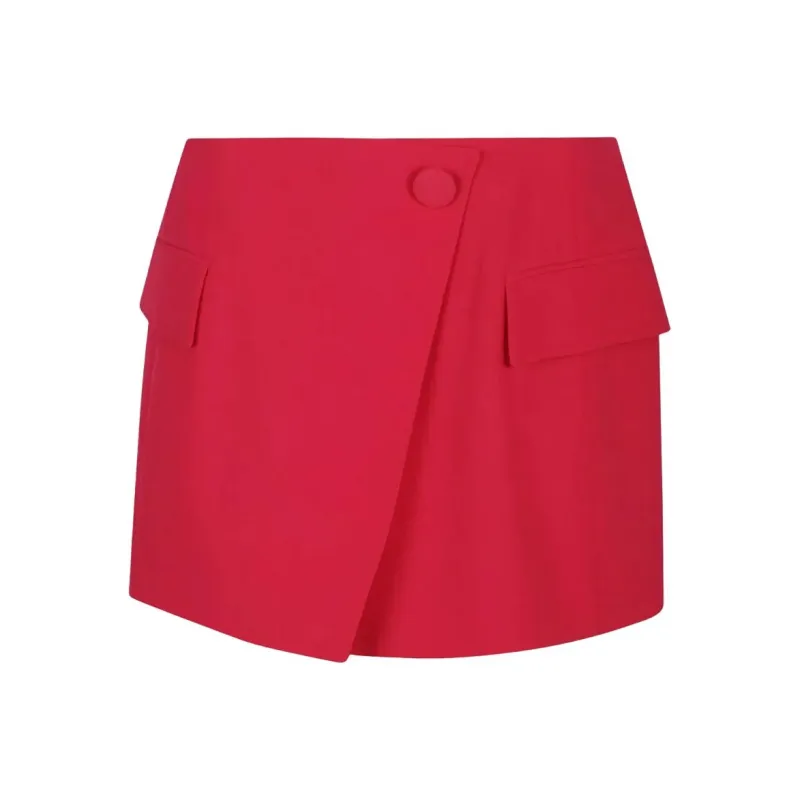 BALMAIN Wrap design Mini Skirt-0