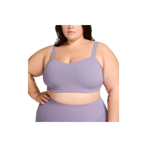 Nike Zenvy Strappy Women's Light-contrast Padded Sports Bra Plus Size