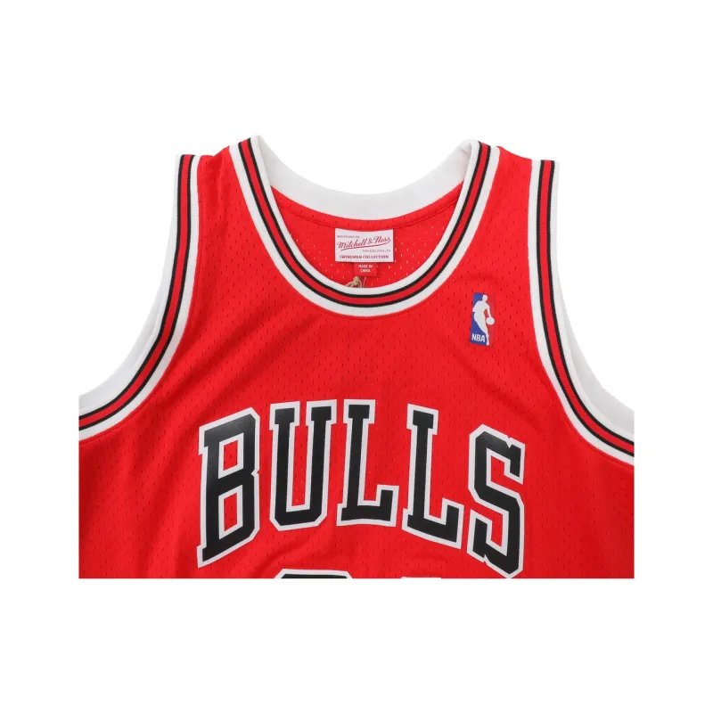 Mitchell & Ness Chicago Bulls Road 1997 98 Dennis Rodman Swingman Jersey-3