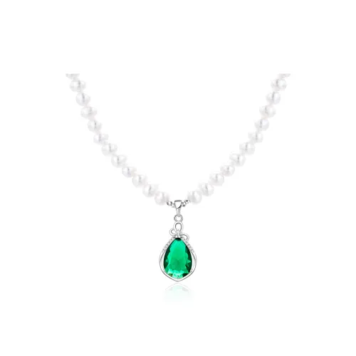 Lao Feng Xiang Pearl Necklaces Women's