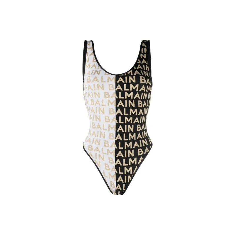 BALMAIN Two tone Logo One piece-0