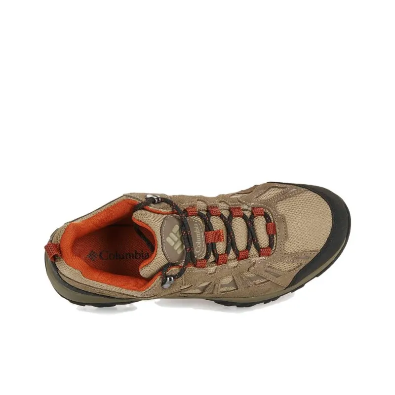 Columbia Redmond Anti Slip Wear Resistant Low Top Hiking Shoes Men's Brown-5