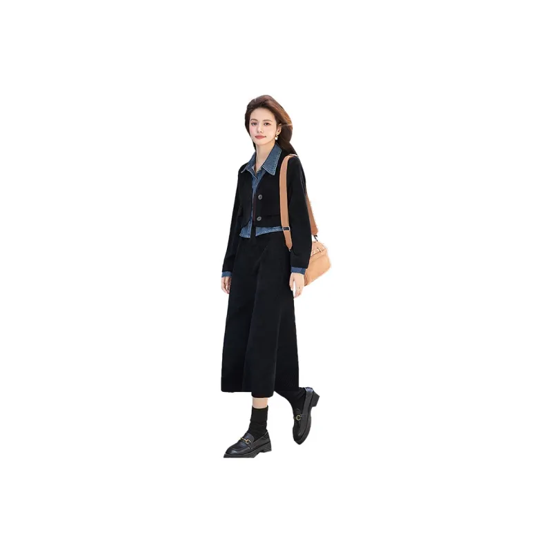 Cypress House Skirt Set Women's Black-0