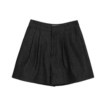 Fstudio Denim Shorts Women's Black