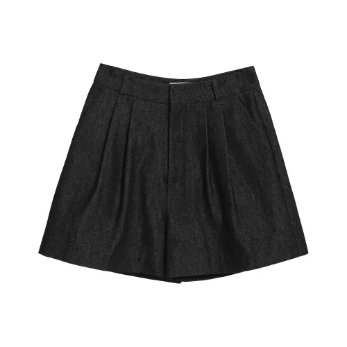 Fstudio Denim Shorts Women's Black