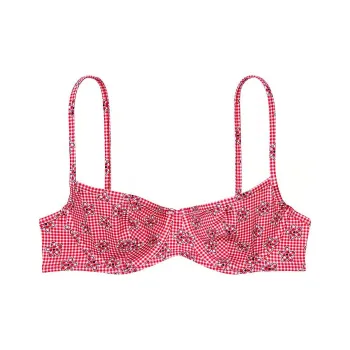 Victoria's Secret PINK BY FRANKIES BIKINIS BUTTERCUP BIKINI TOP / LL Bikini Women's Red