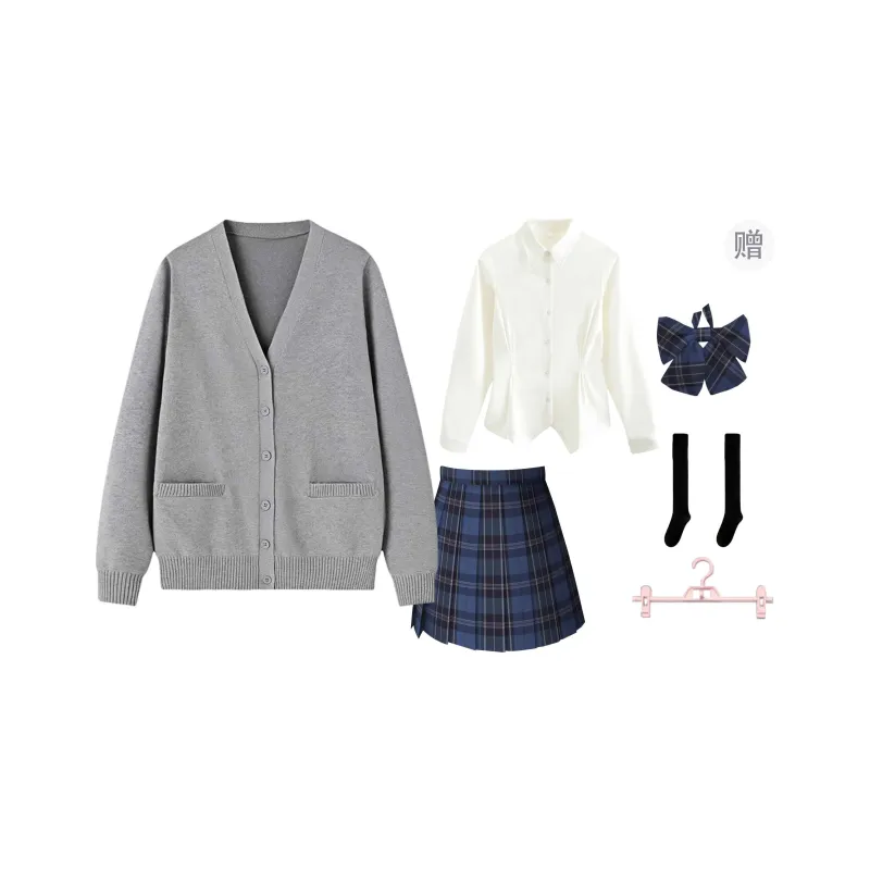 SHENBEI JK Two Piece Skirt Sets Women's-40