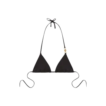 VERSACE Medusa Plaque Bikini Top